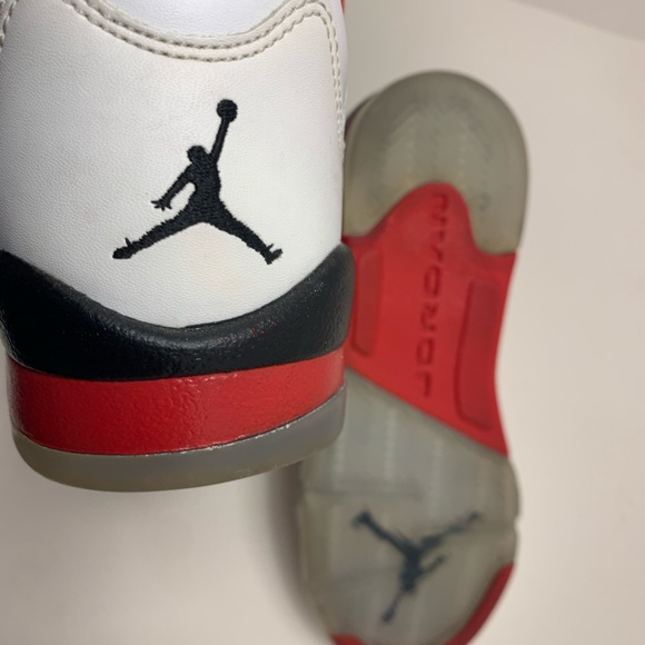Jordan retro 5 fire red low sneakers - Picture 4 of 4